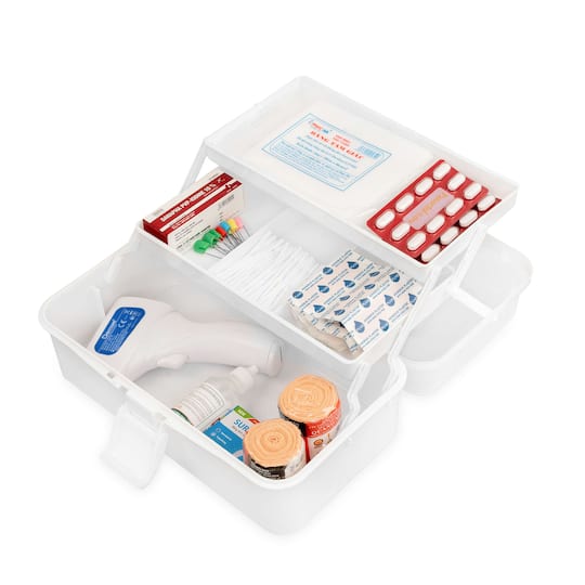White 3-Tier Organization Box by Simply Tidy®